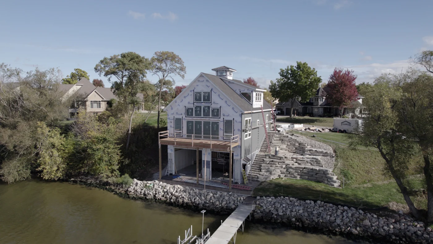 Better Materials | Wisconsin Exteriors | Kaukauna Wisconsin Beautiful new roof done with GAF roofing shingles in Kaukauna Wisconsin built by Wisconsin Exteriors