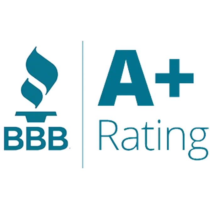 A+ BBB Rating | Wisconsin Exteriors |Kaukauna A+ BBB Rating logo